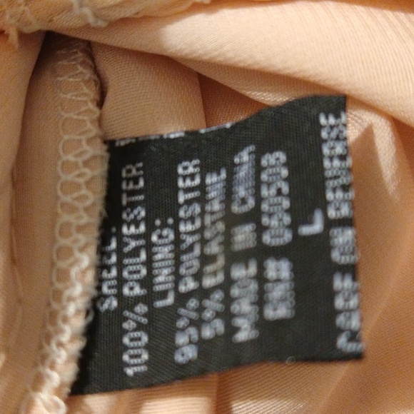 Angie Long Flare Layered Sleeves Pull Over Top Blouse Size L Pink #W-541 - Picture 6 of 13